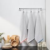 Penguin Home Set of 3 100% Cotton Kitchen Towels Black White 50x70 cm view 3