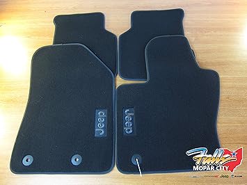 Amazon Com Mopar 82214652ab Premium Carpet Floor Mats Jeep