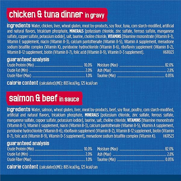 PURINA FRISKIES GRAVY WET CAT FOOD VARIETY PACK SEAFOOD PRIME FILETS FAVORITES – (PACK OF 24) 5.5 OZ. CANS