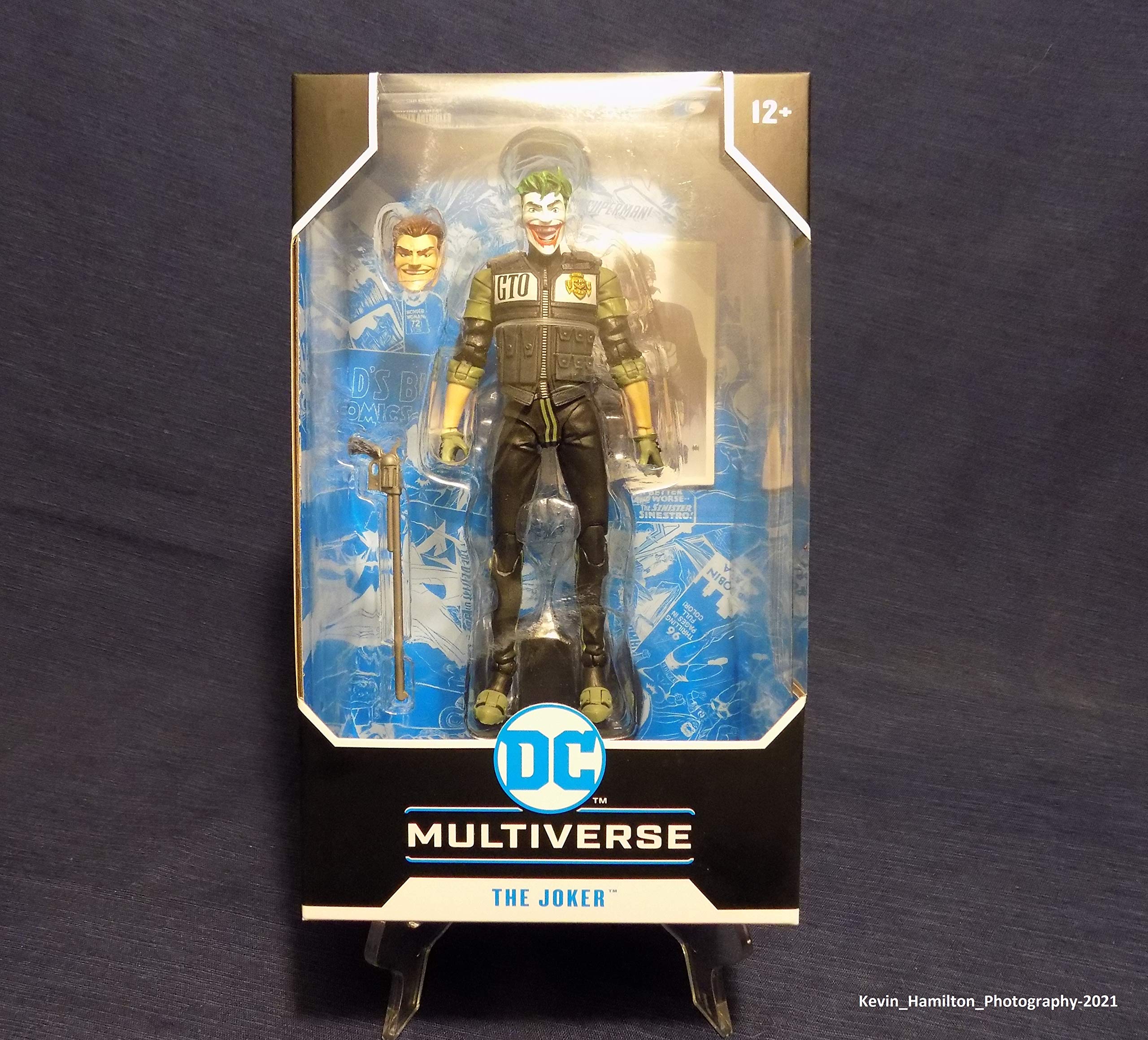 McFarlane DC COLLECTOR WV2 WHITE KNIGHT JOKER 7IN SCALE AF