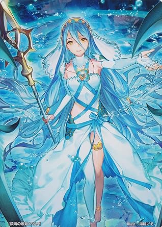 Amazon ファイアーエムブレム サイファ プロモ スペシャルマーカーカード 鎮魂の歌姫 アクア トレカ 通販
