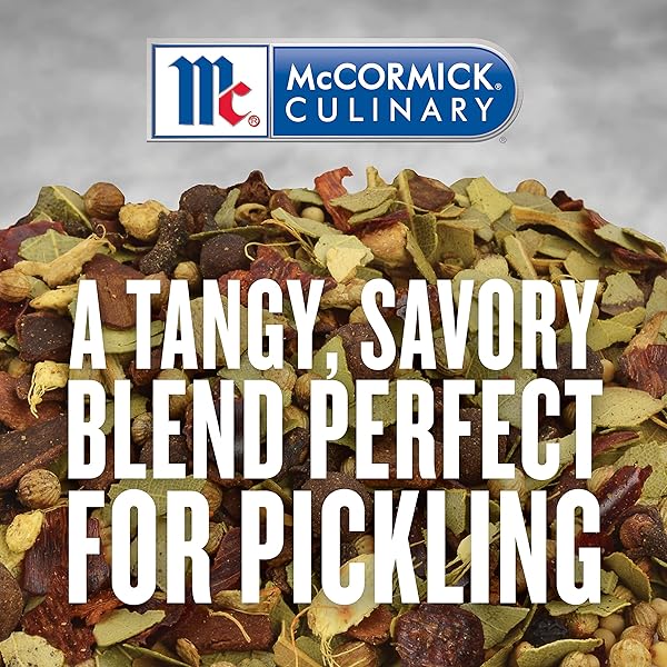 MCCORMICK CULINARY PICKLING SPICE, 12 OZ – ONE 12 OUNCE CONTAINER OF MIXED PICKLING SPICE, BEST FOR SEASONING PICKLES, CORNED BEEF, POT ROASTS AND MORE