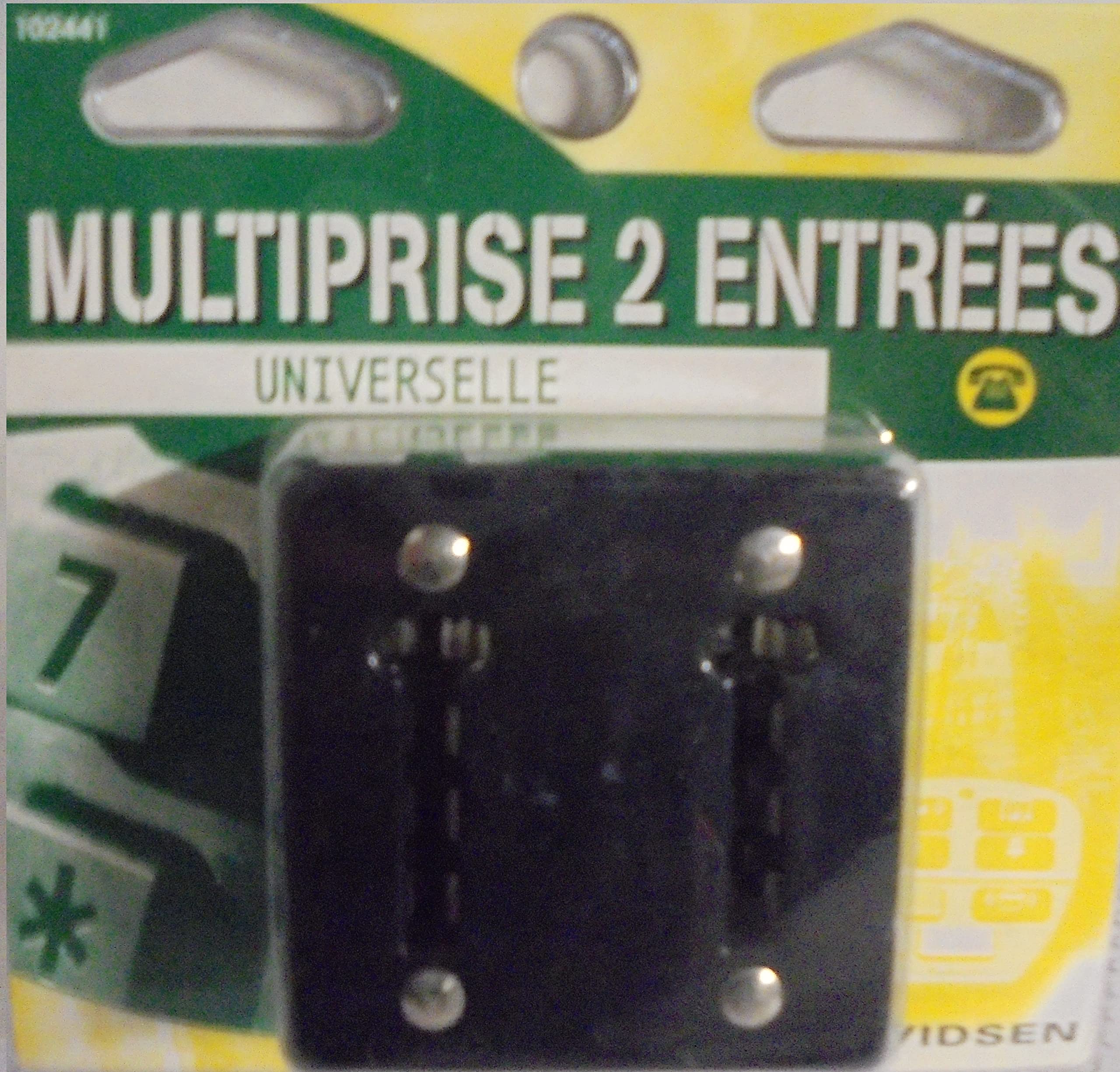 Maisange | Multiprise 2 Black Entrance