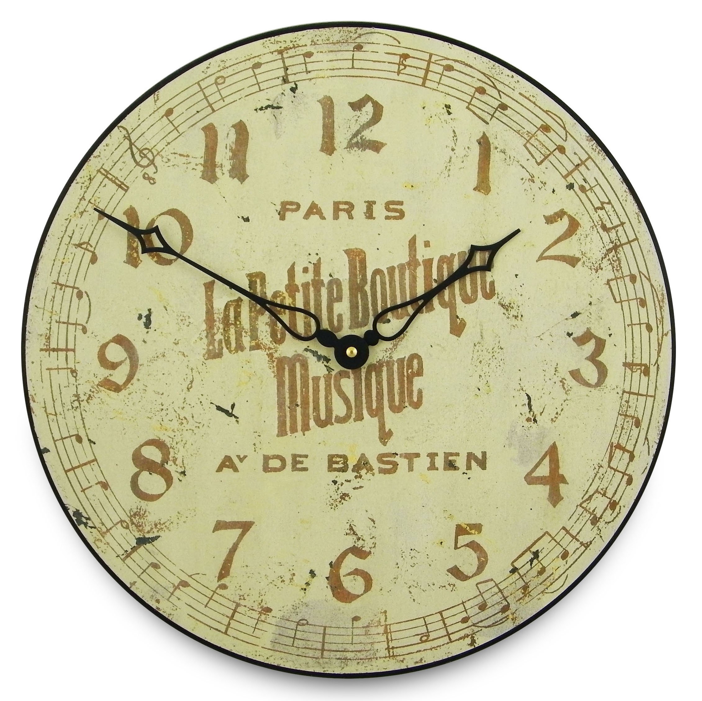 Roger Lascelles Wall Clock, Cream — image 1