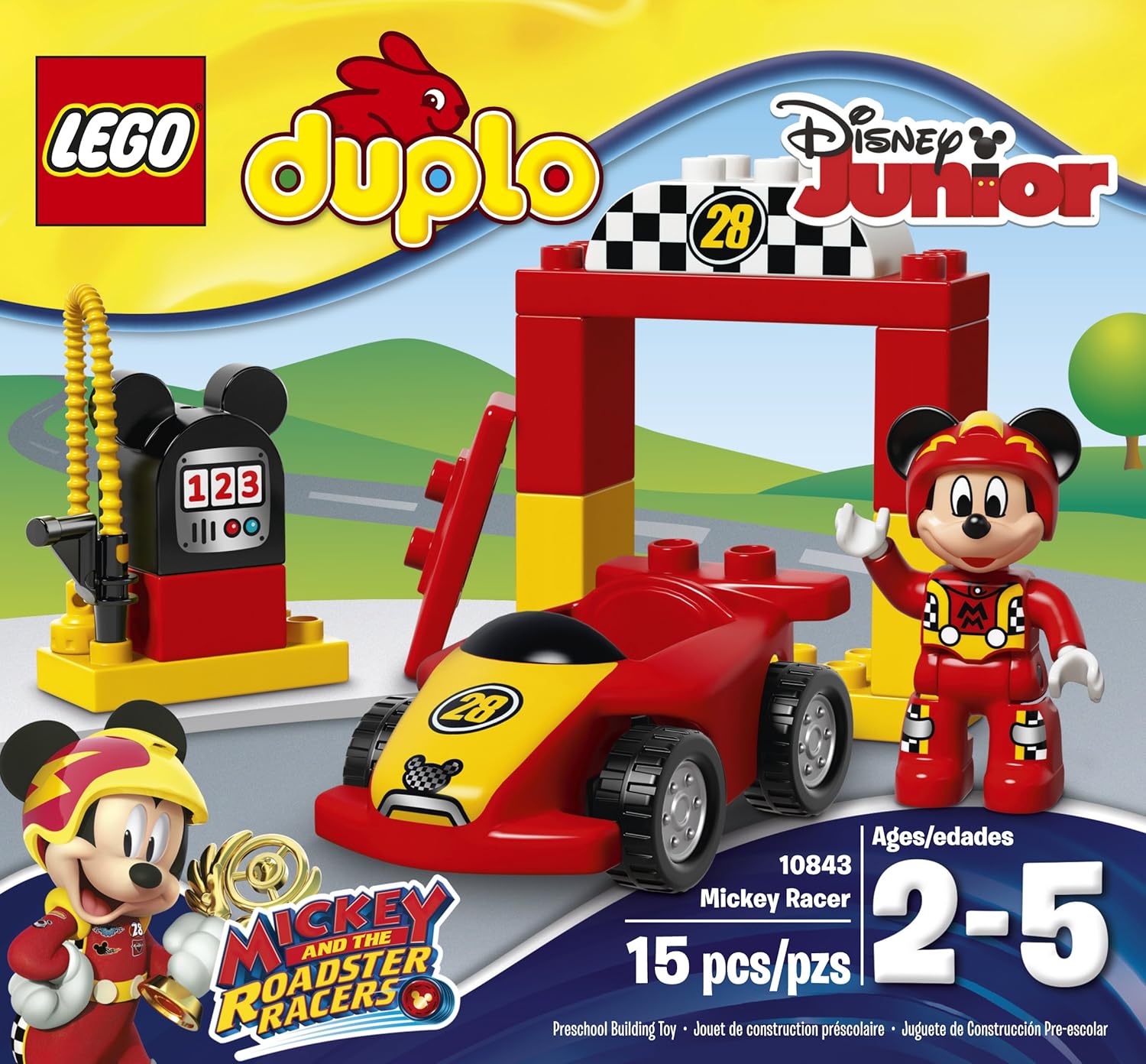 lego duplo mickey and the roadster racers