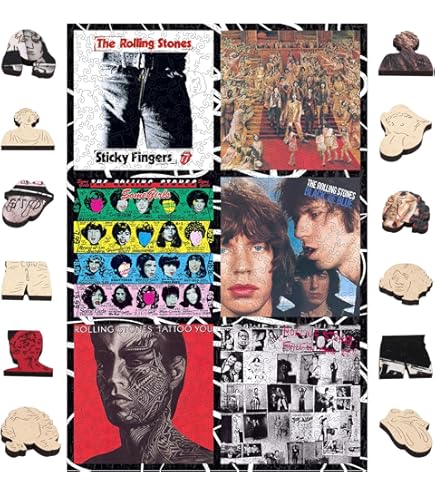 Amazon.com: Rolling Stones Exile On Main St (500 Piece Jigsaw