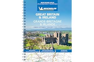 Michelin Strassenatlas Grossbritannien & Irland mit Spiralbindung [French]
