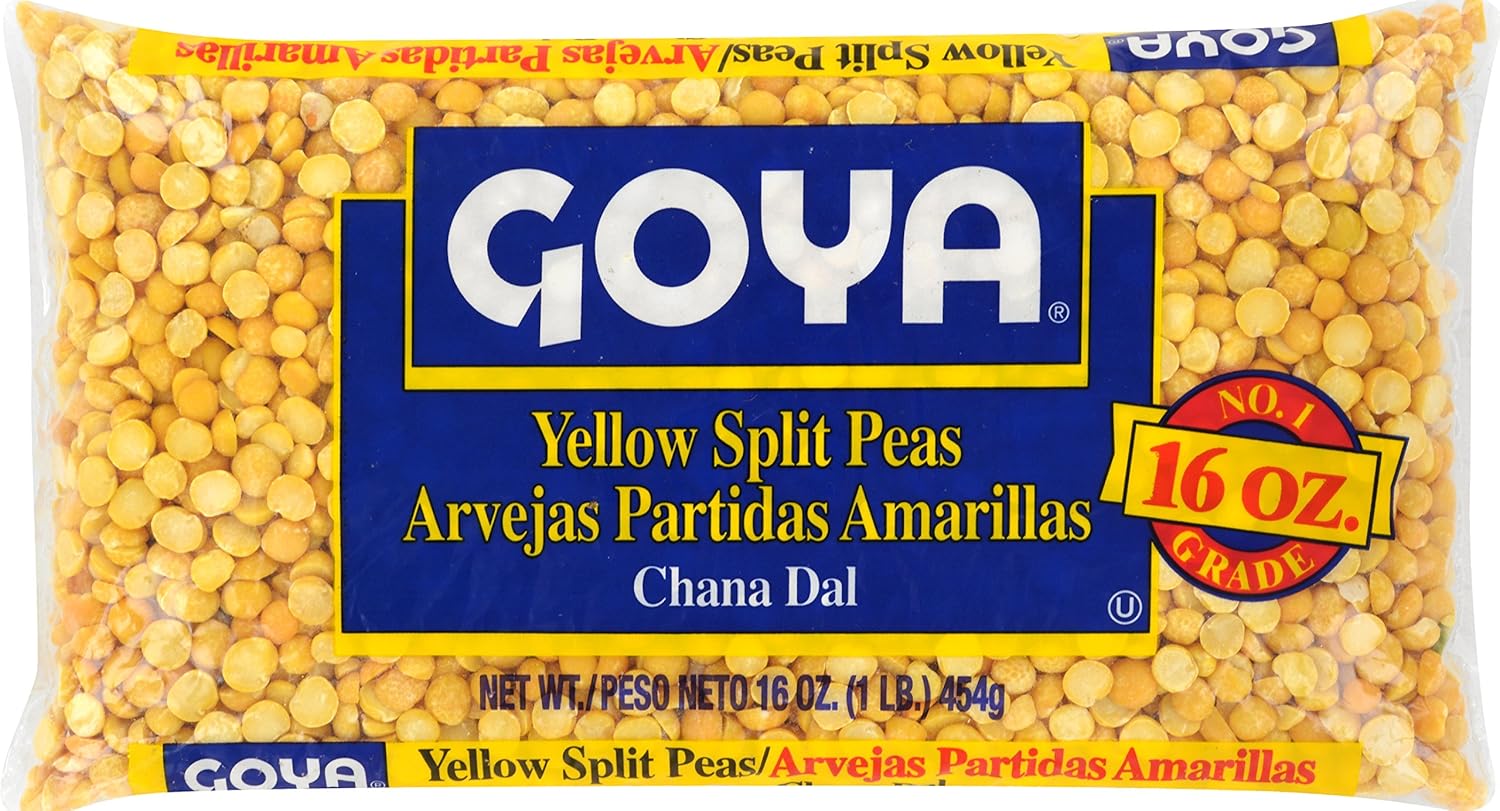 Amazon Com Goya Foods Yellow Split Peas 1 Pound Pack Of 24 Peas Produce Grocery Gourmet Food