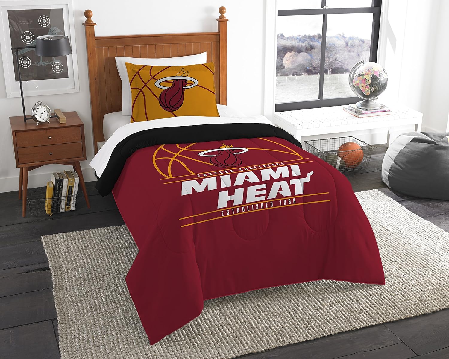 The Northwest Company Officially Licensed NBA Dropdown Plush Raschel Throw Blanket, Multi Color, Multi Size : Clothing