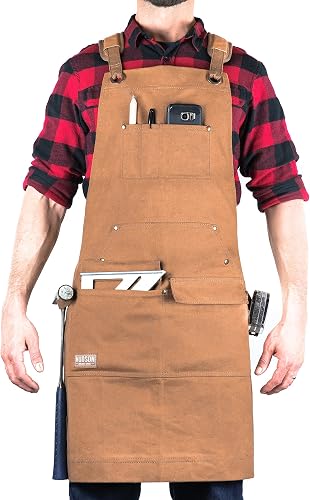 Waxed Canvas Apron HDG901W