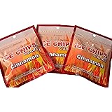 New! Ice Chips Candy in Resealable Packets, Cinnamon - 3 Pack