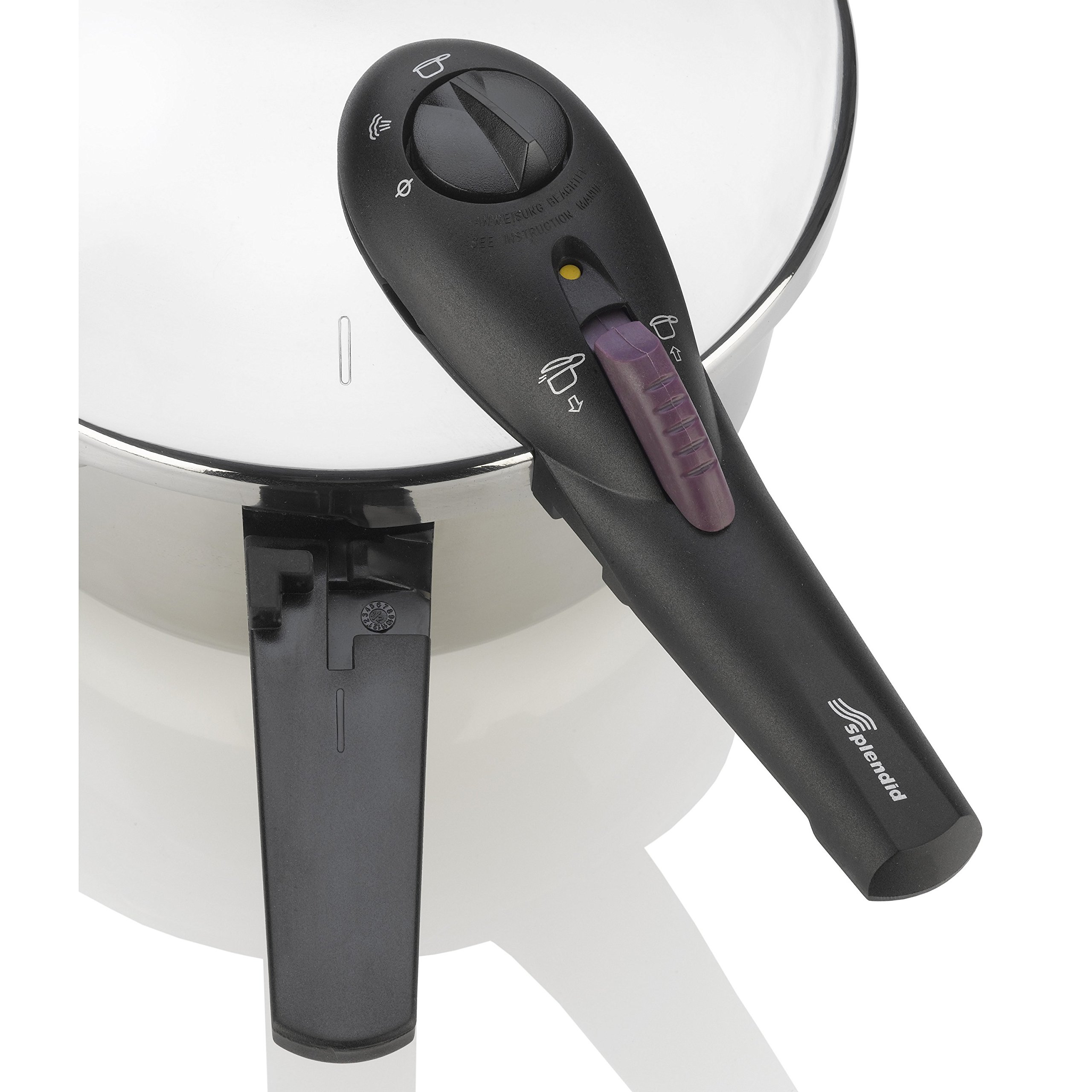 Fagor Splendid 4 Quart 15PSI Pressure Cooker and Canner, Polished