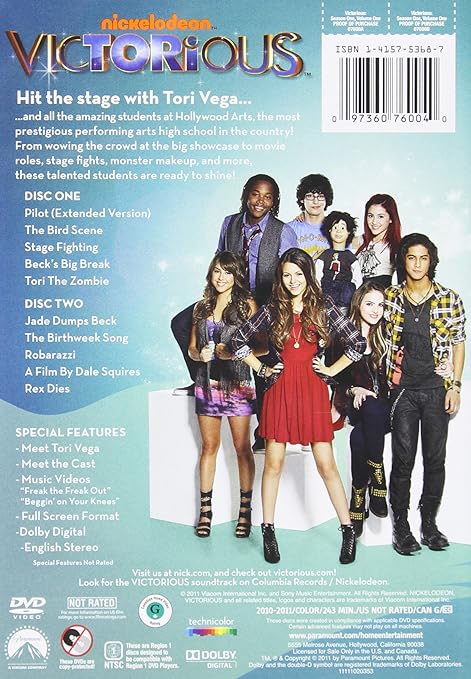 Victorious Vol 1 Season 1 Victorious 輸入盤 ミュージック Amazon