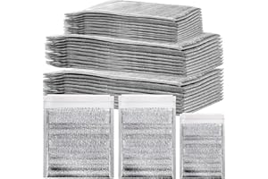 ZEAYEA 30 Pack Reusable Insulation Bags, Thermal Box Liners for Cold and Hot Food, Insulated Shipping Mailers Envelope Bags, Waterproof Insulation Package for Lunch Food Bento Camping Picnic, 3 Size