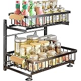 New 2 Tier Kitchen Under The Sink Sliding Rack, Cabinet Storage Organizers And Storage Drawer,Kitchen Spice Rack For Space Sa