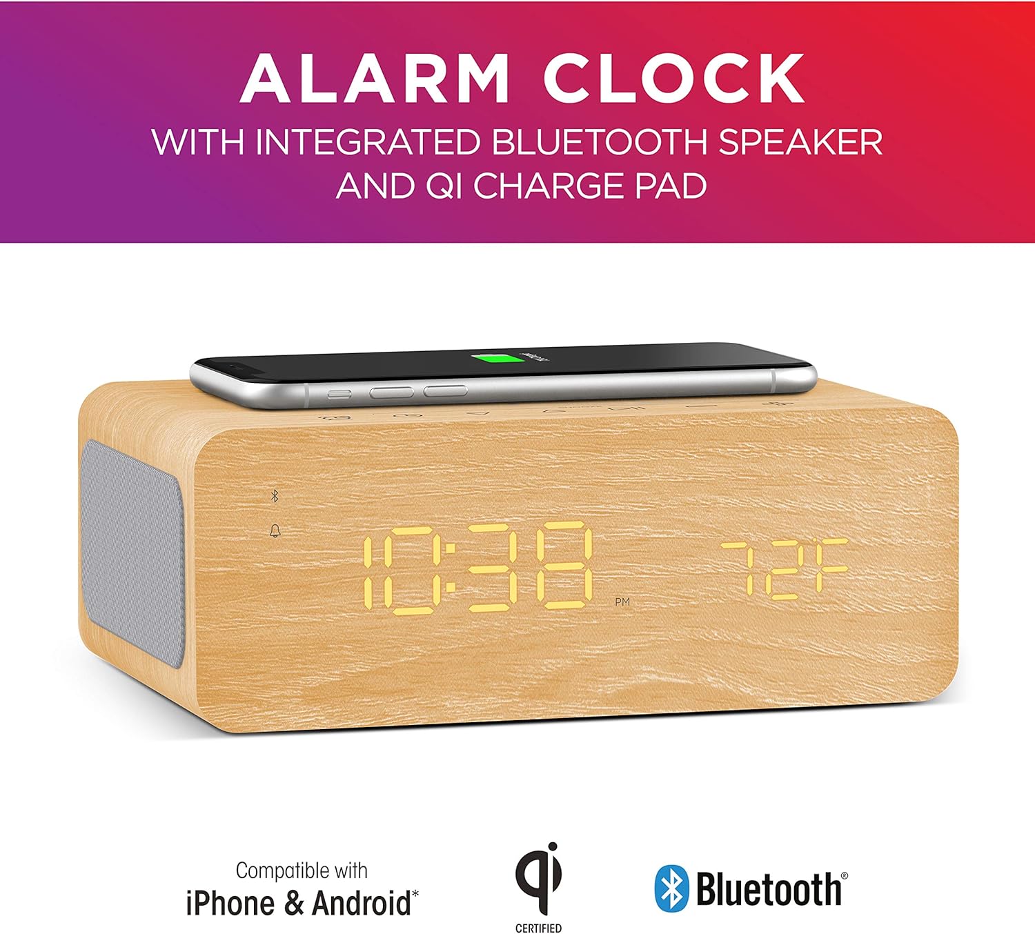 ion alarm clock speaker