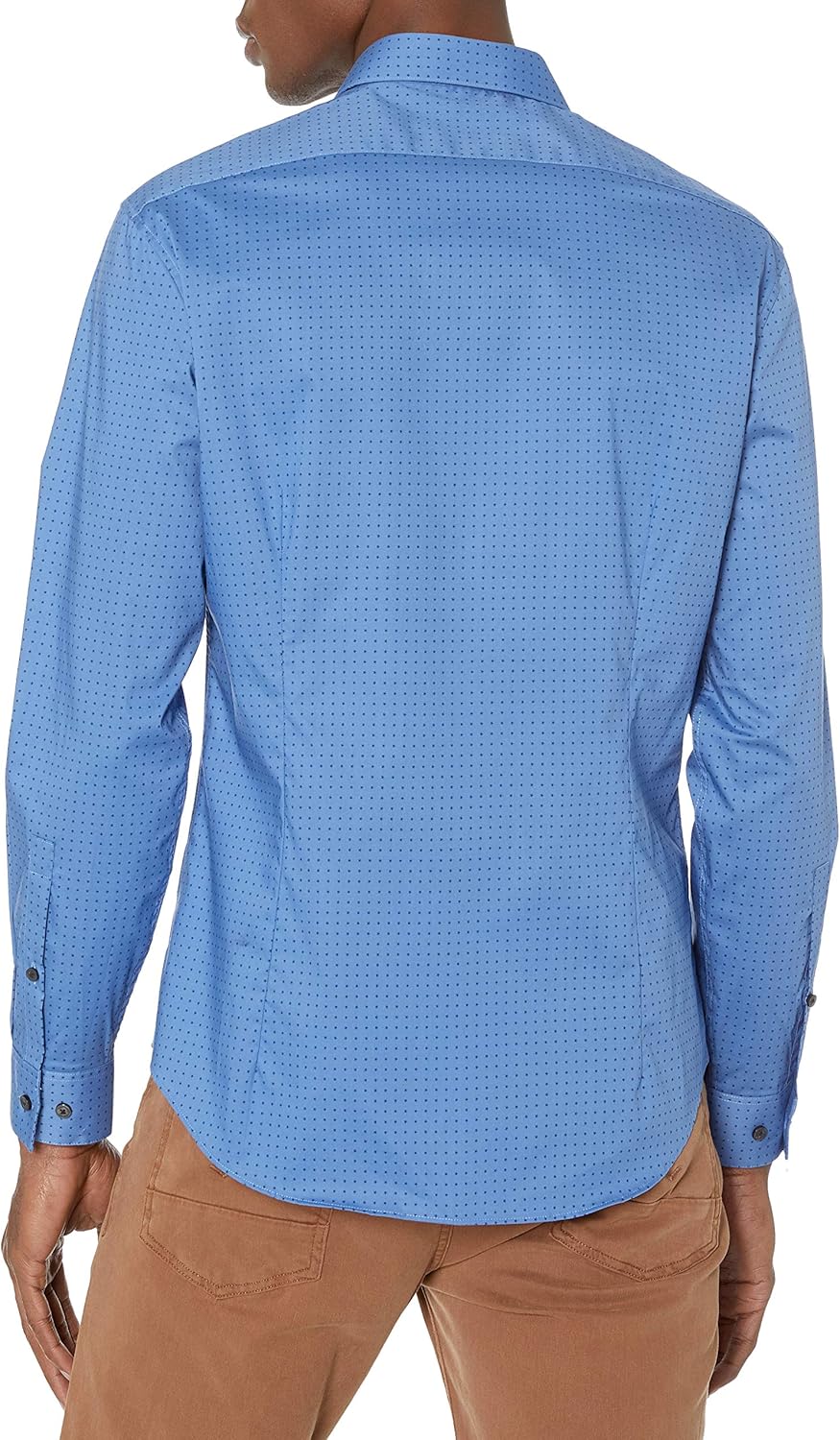 Calvin Klein Men's Dress Shirt Xtreme Slim Fit-Thermal Stretch Print at  Men’s Clothing store