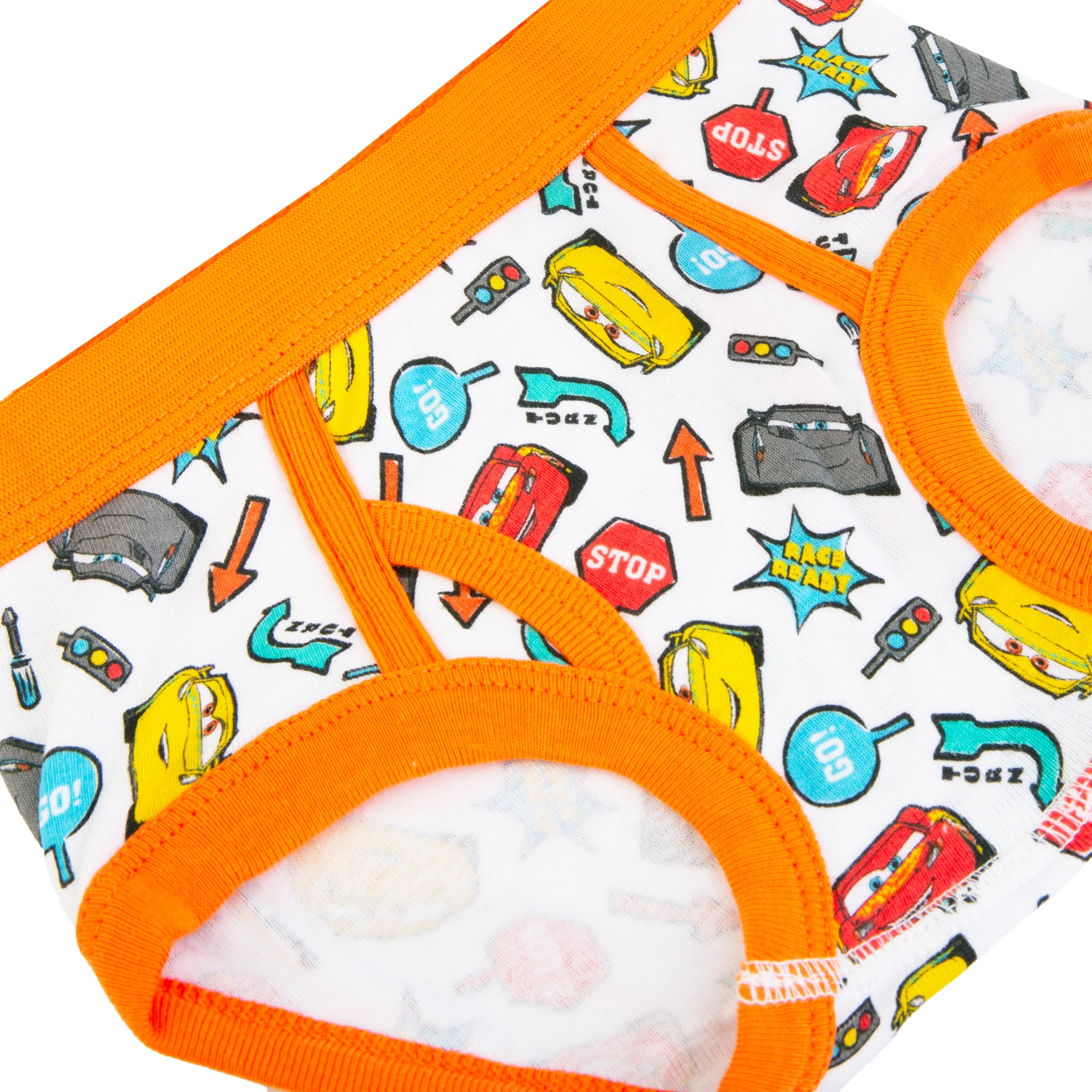 Disney boys Pixar Cars 100% Cotton Underwear With Lightning Mcqueen, Mater, Cruz & More Sizes 18m, 2/3t, 4t, 4, 6 and 8