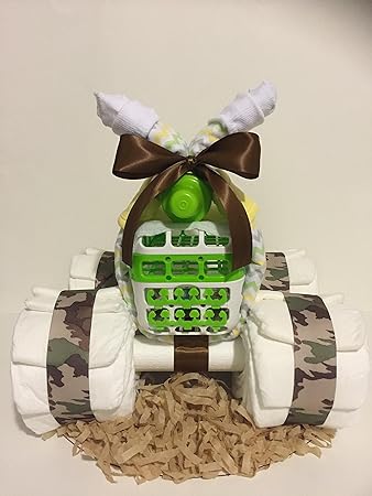 quad diaper cake
