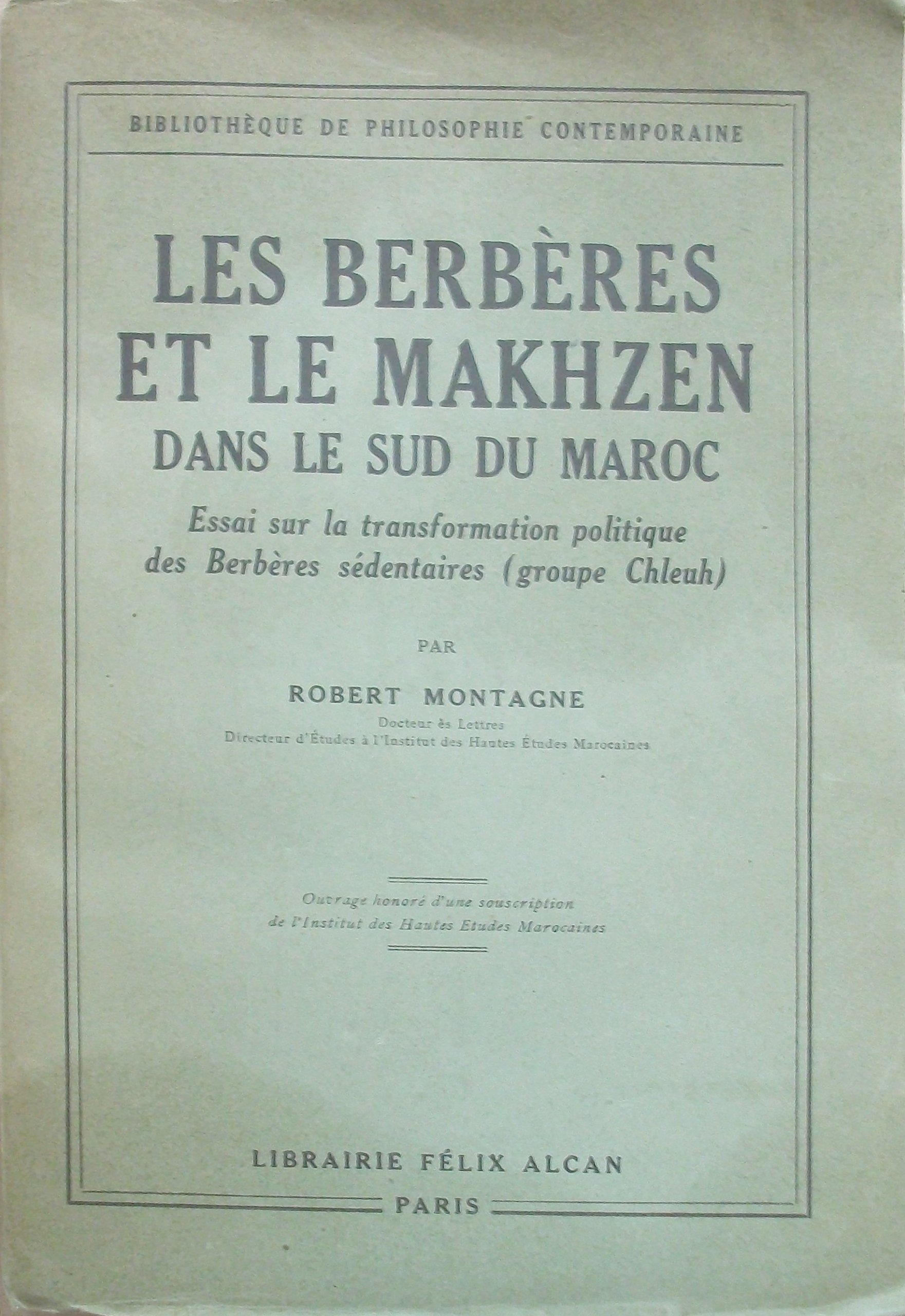 robert montagne les berbères et le makhzen pdf