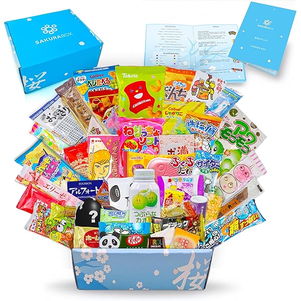 Amazon.com: Japanese Snacks Dagashiya Box Pack 20 Count Individual
