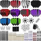 Harrows - Mega Value Pack - RRP £24.95 - 150+ Piece - Flights, Shafts, Rings, Springs, Savers, Sharpener
