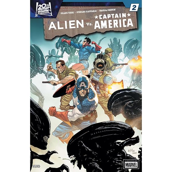 Alien vs. Captain America (2025-2026) #4 (of 4) (English Edition