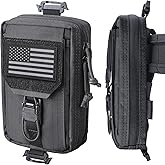 RXW MOLLE Accessories Phone Pouch Tactical Utility EDC Tool Holster Cellphone Holder for Vest & Duty Belt(Fits 4.5"-6.9" Gear)