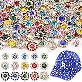 150 Pcs 10/12/14 MM Sew on Rhinestones for Bedazzling,10 Mixed Colors Crystal Glass Flatback Rhinestones for Crafting,Big Gems Large Rhinestone for Clothes Fabric Decor Christmas Thanksgiving Gift