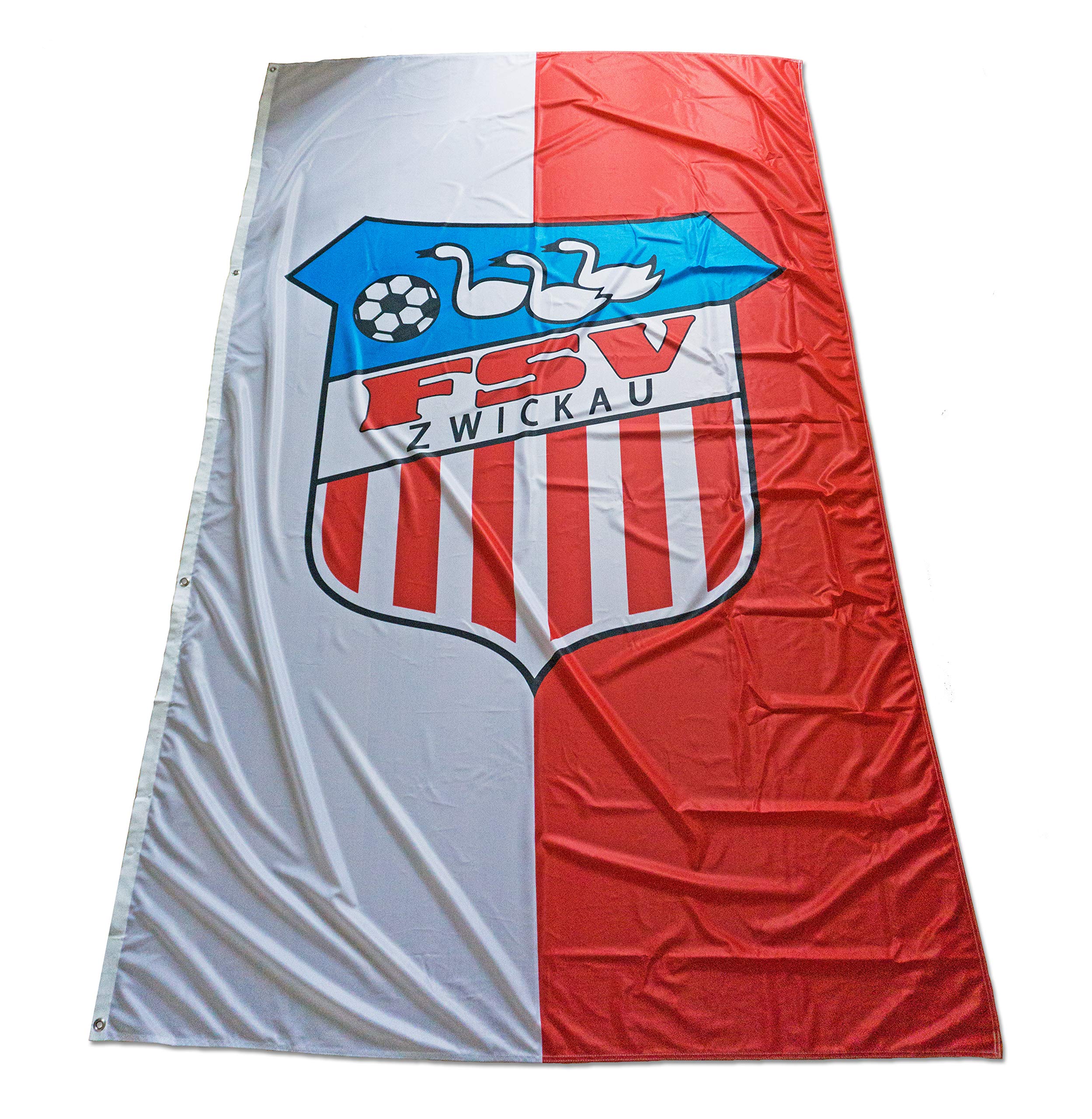 FSV Zwickau Football Hoisting Flag 150 x 250 cm Licensed Product