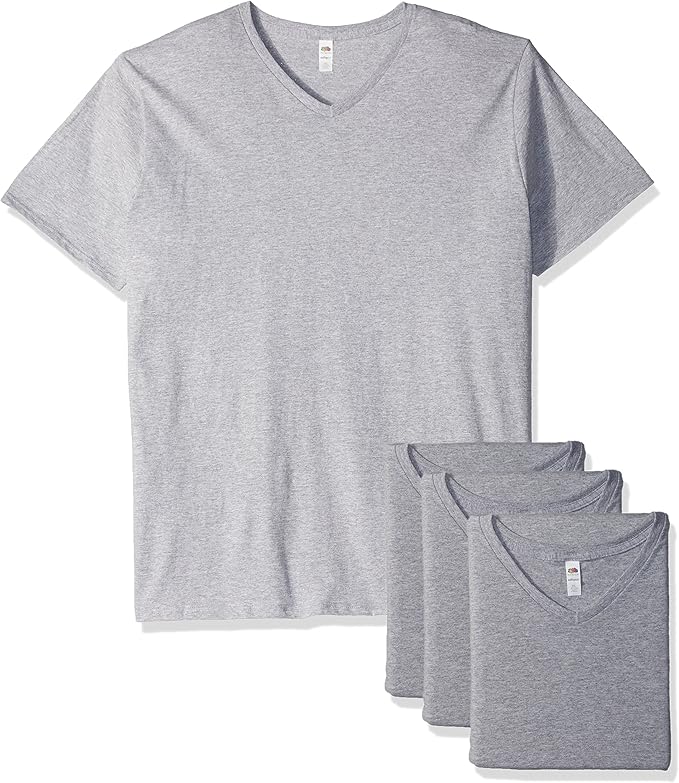 Fruit of the Loom Mens VNeck TShirt (4 Pack) Shirt Amazon.ca