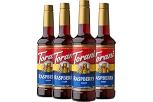 Torani Syrup, Raspberry, 25.4 Ounces (Pack of 4)