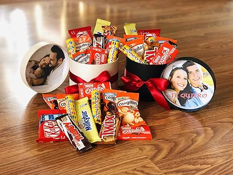 CAJA DE CHOCOLATES PERSONALIZADA CON TU IMAGEN: Amazon.es: Alimentación y bebidas