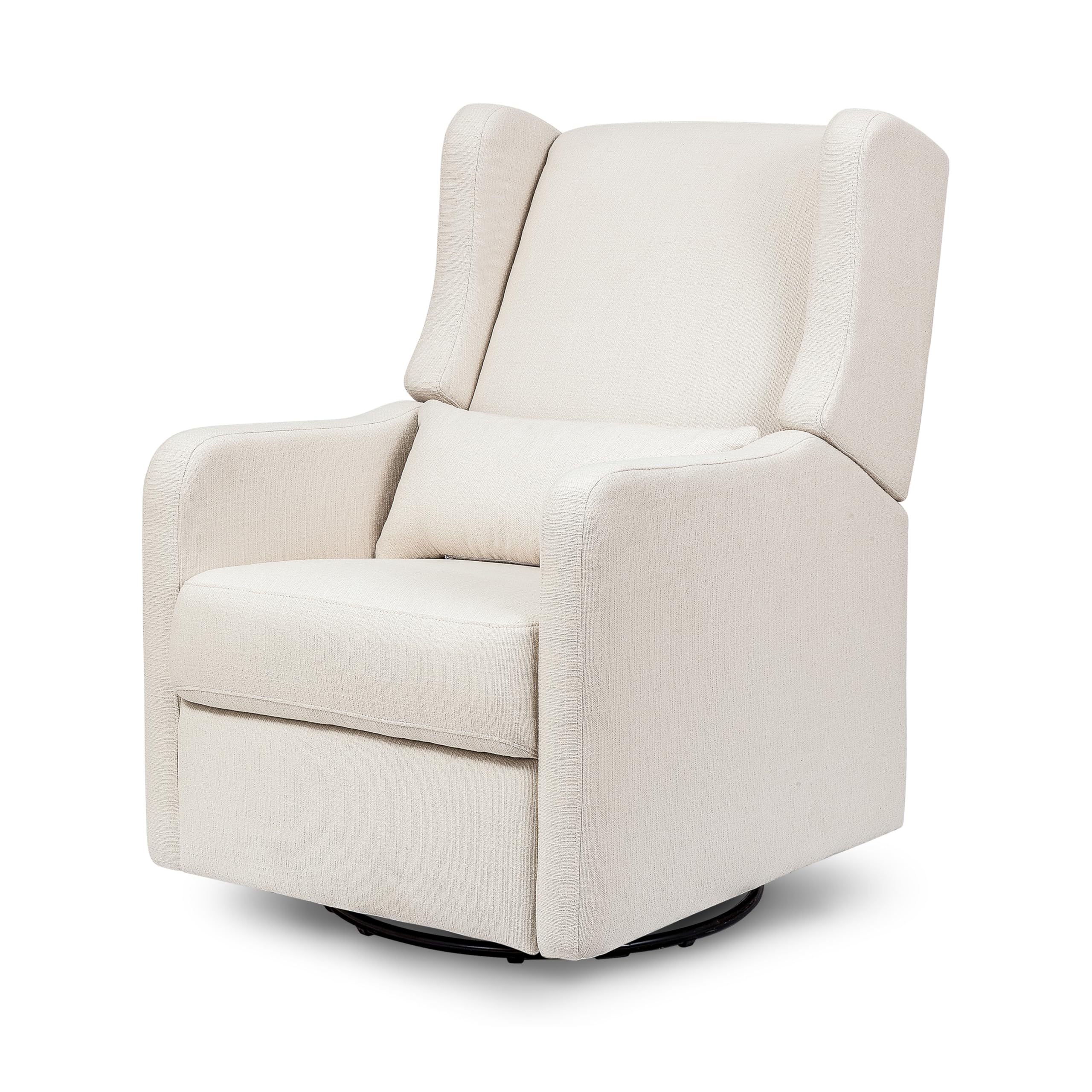 Photo 1 of Carter’s Arlo Glider Recliner Nursery Chair - Water & Stain Resistant Glider Rocking Chair for Nursery - GREENGUARD Gold, FSC & Certi-PUR US Certified - Cozy Cream Swivel Rocker Recliner Chair