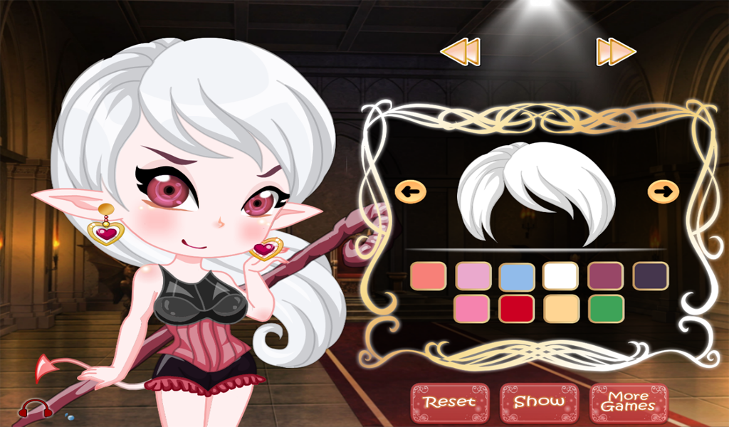 monster girl dress up