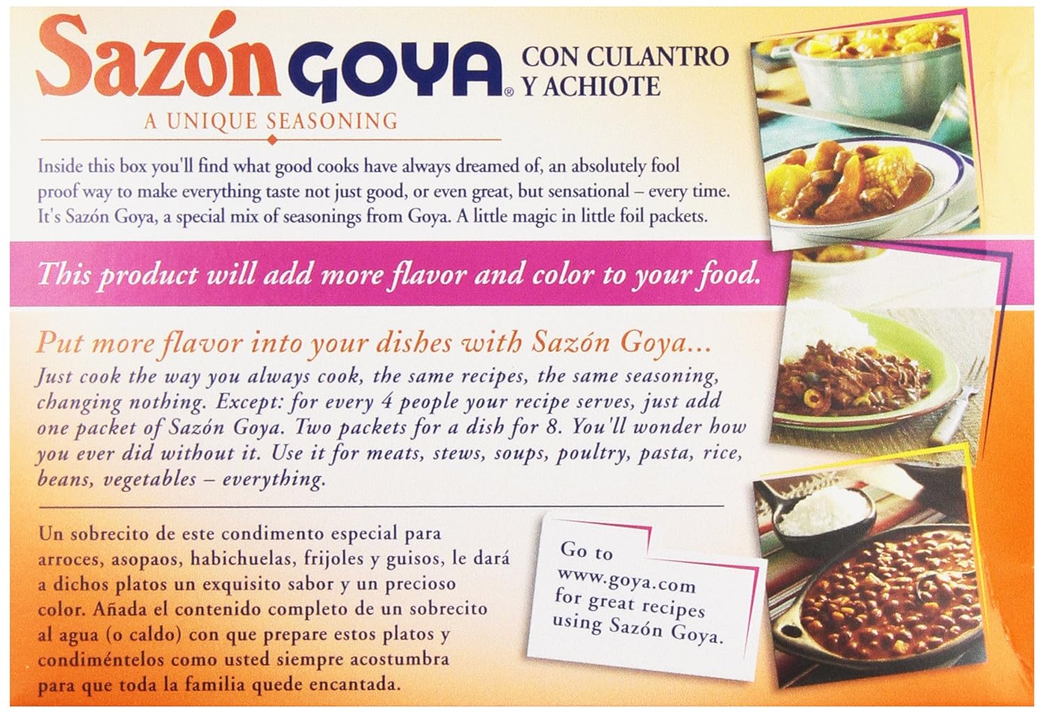 What are the ingredients in Goya Sazon seasoning? powerpointban.web