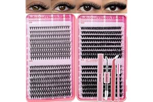 Lash Clusters Kit for Beginners Lashes Clusters Eyelash Cluster Eyelash Extensions Pestañas Postizas Naturales with Bond&Seal
