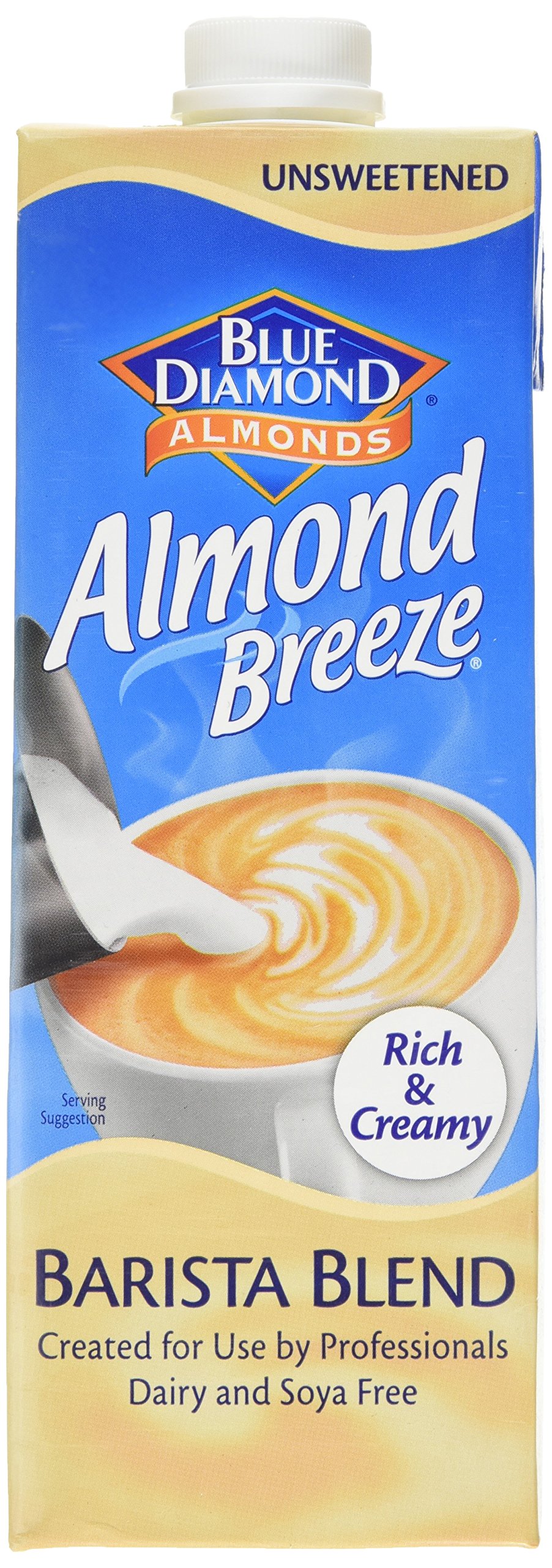 Blue Diamond Almonds Breeze Barista Blend, 1 Litre, Pack of 8 Buy