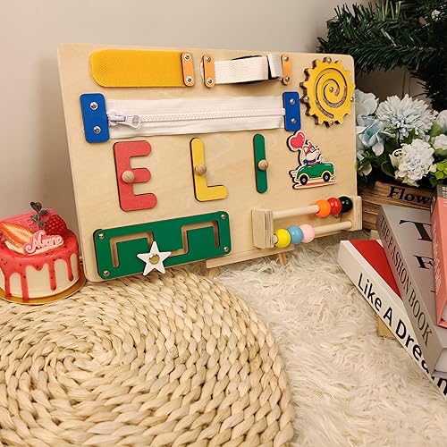 Personalized Name Puzzle Montessori Toys Nursery Decor Customized