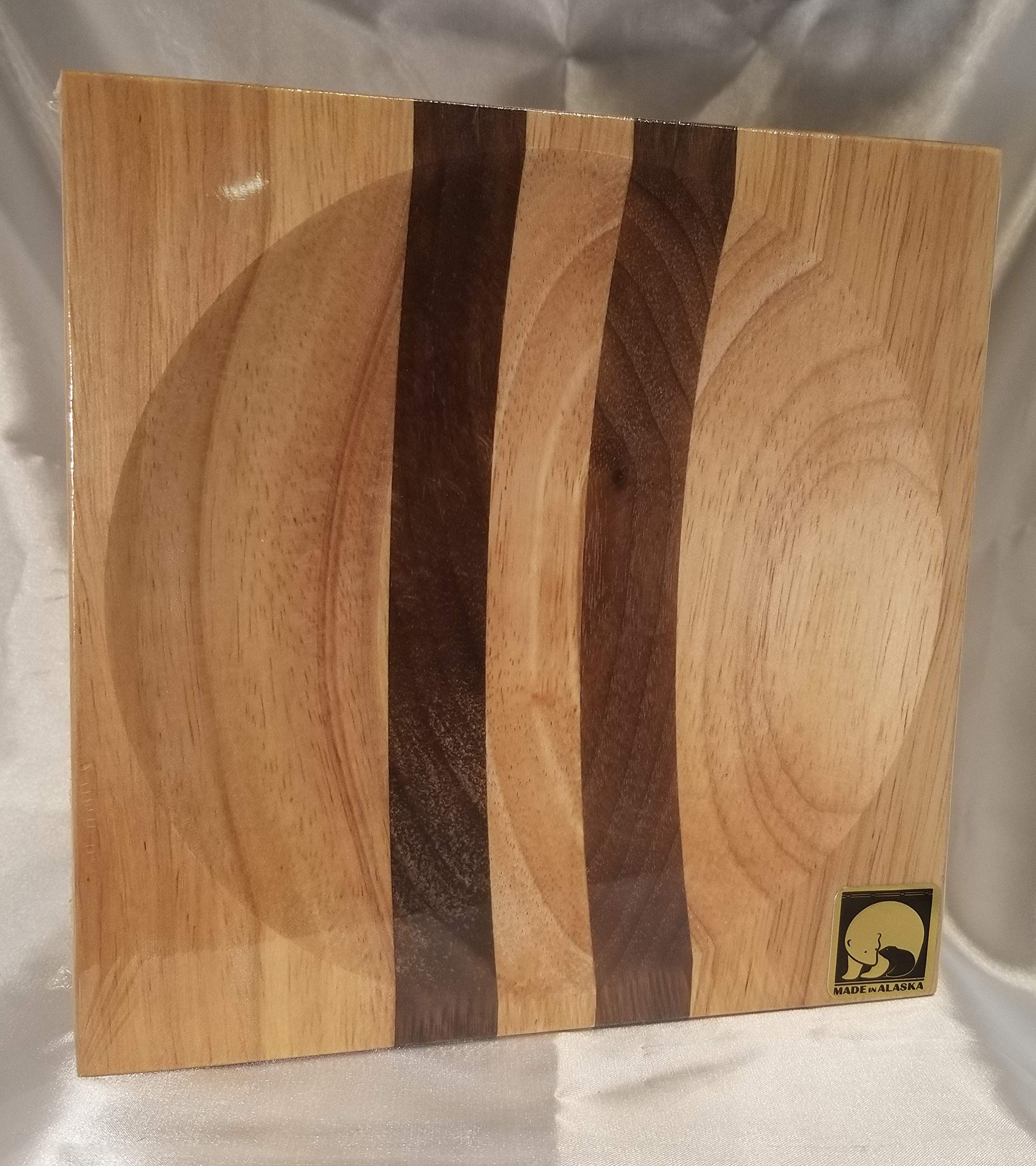 New Alaska Ulu Chopping Bowl Board (Medium 7.3" - Use for 6" ulu Blade)