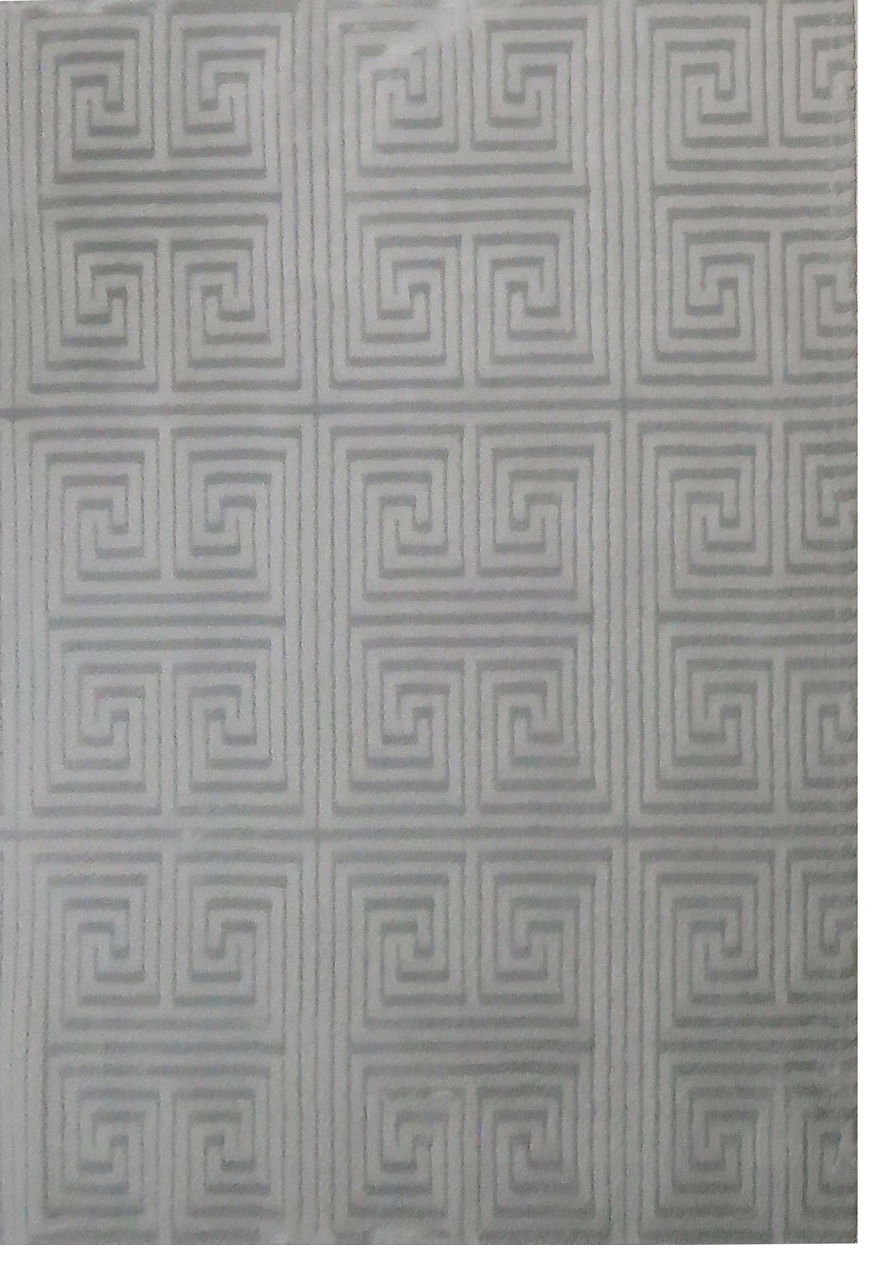 ASPECT Jigsaw Soft Touch Rug Grey/120x170cm, Cream and Grey