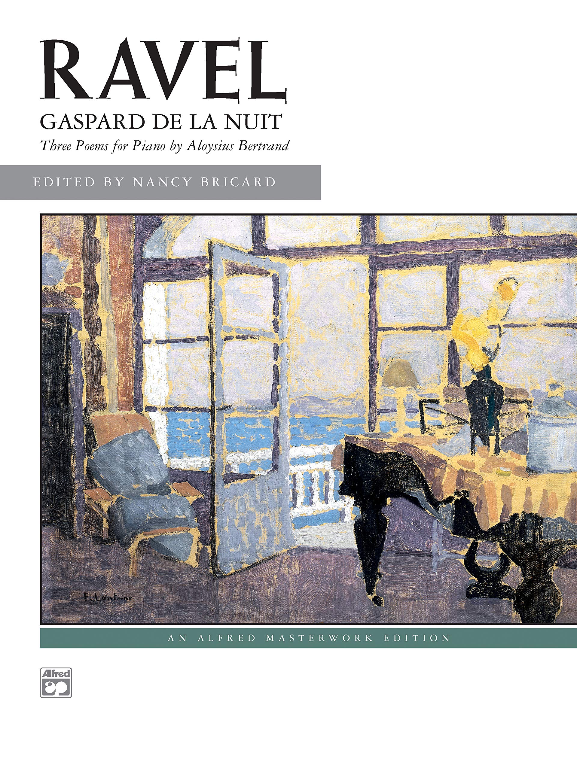 Gaspard De La Nuit Alfred Masterwork Edition Ravel Maurice Bricard Nancy 0038081038582 Amazon Com Books