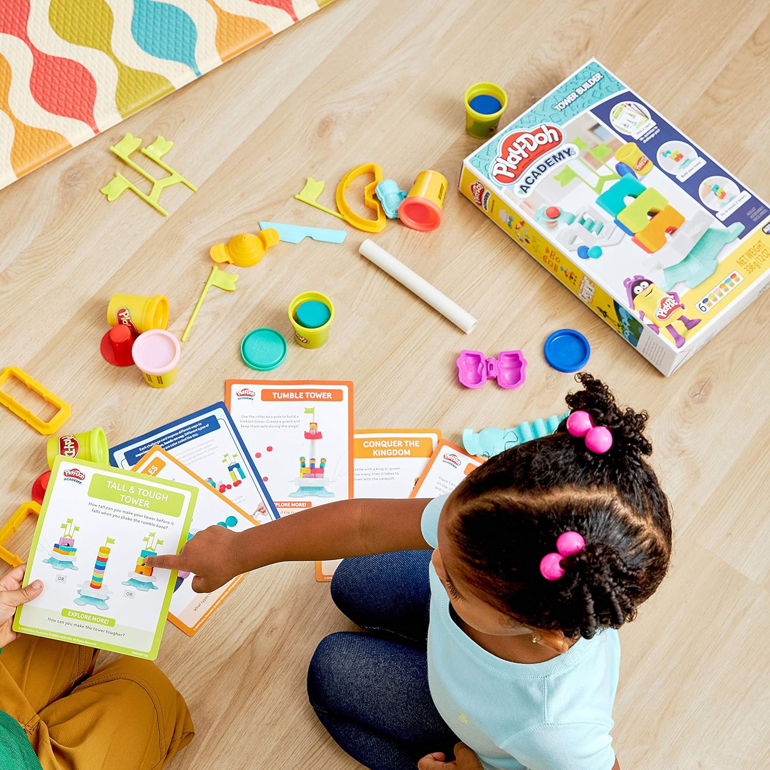 play doh academy tower builder