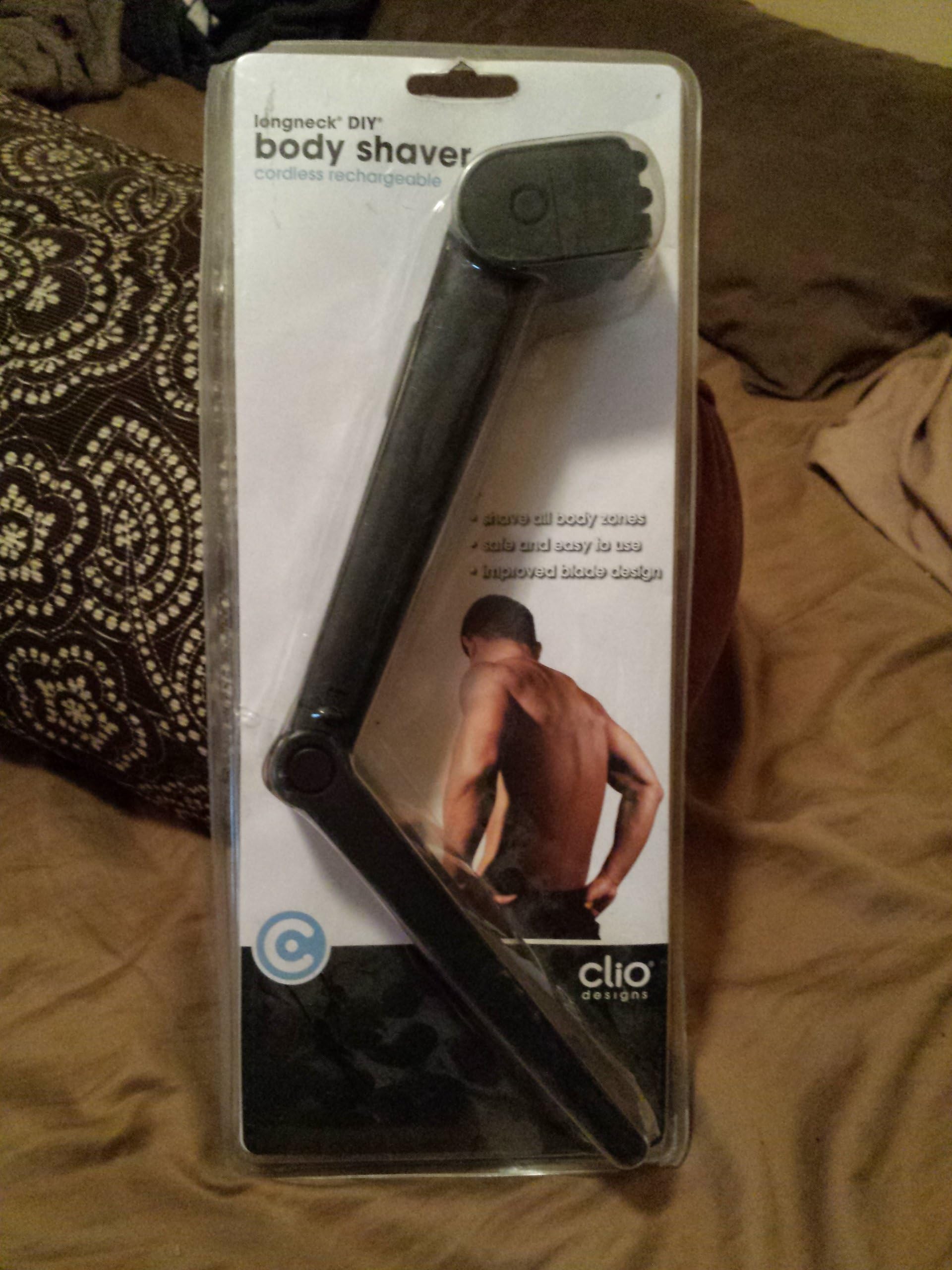 Longneck DIY Body Shaver Cordless Rechargeable Clio Designs