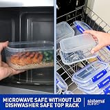Sistema KLIP IT PLUS 2.2 L Leakproof Food Storage Containers 3 Count view 5