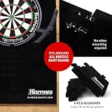 Harrows XL Dartboard Surround Large 6-Piece Wall Protector Ring view 2
