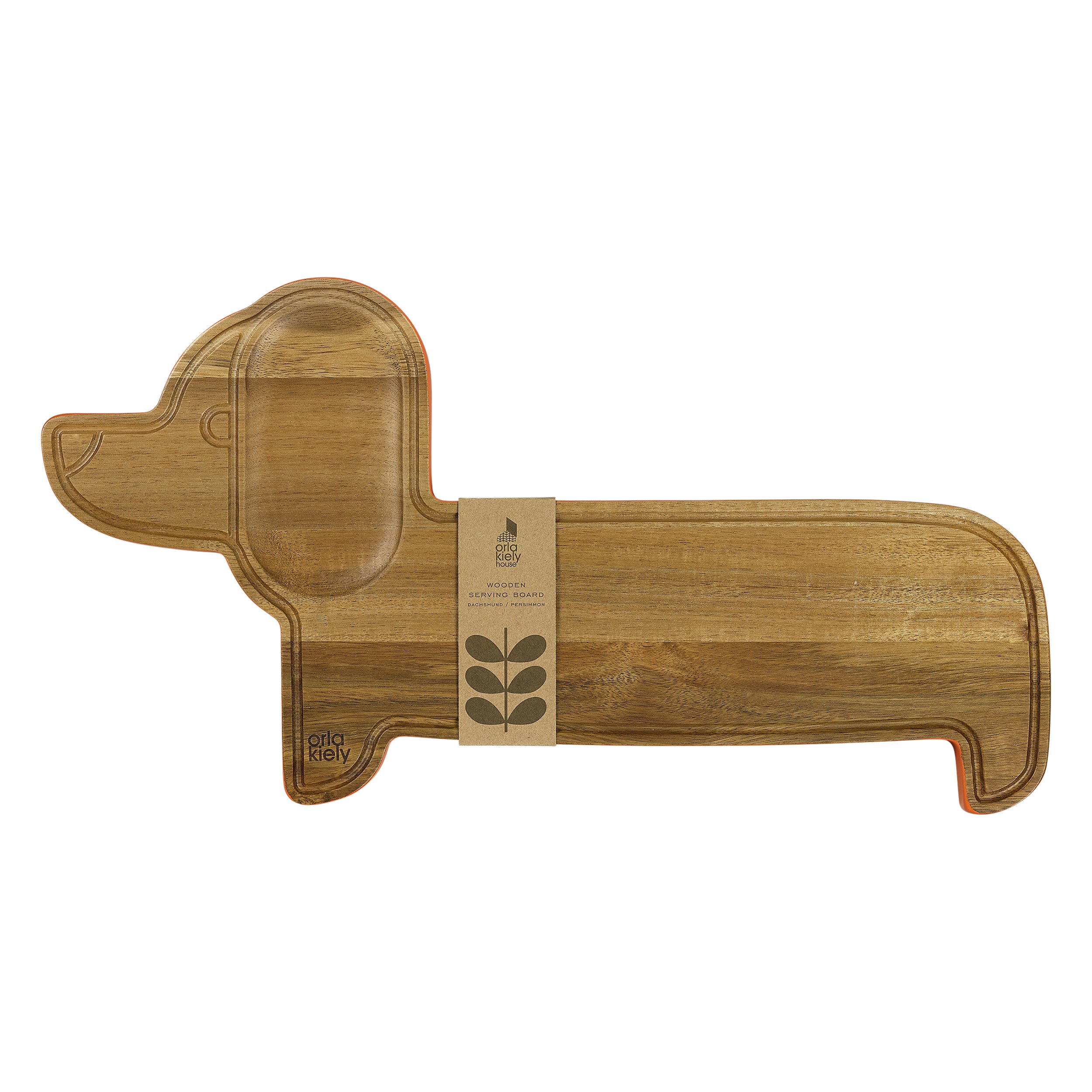 Orla Kiely | Dachshund | Wooden Serving Board | Perfect for any Dinner Party