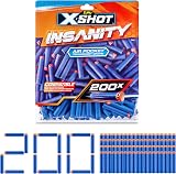 XSHOT Insanity 200 Dart Refill Pack ZURU Air Pocket Tech Compatible Blaster Toys view 1