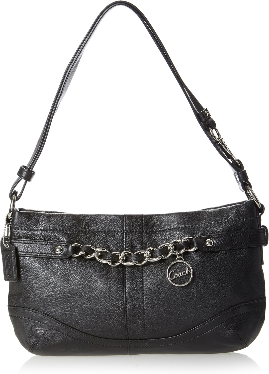 Coach Women's Shoulder Bag, Black, One Size Handbags