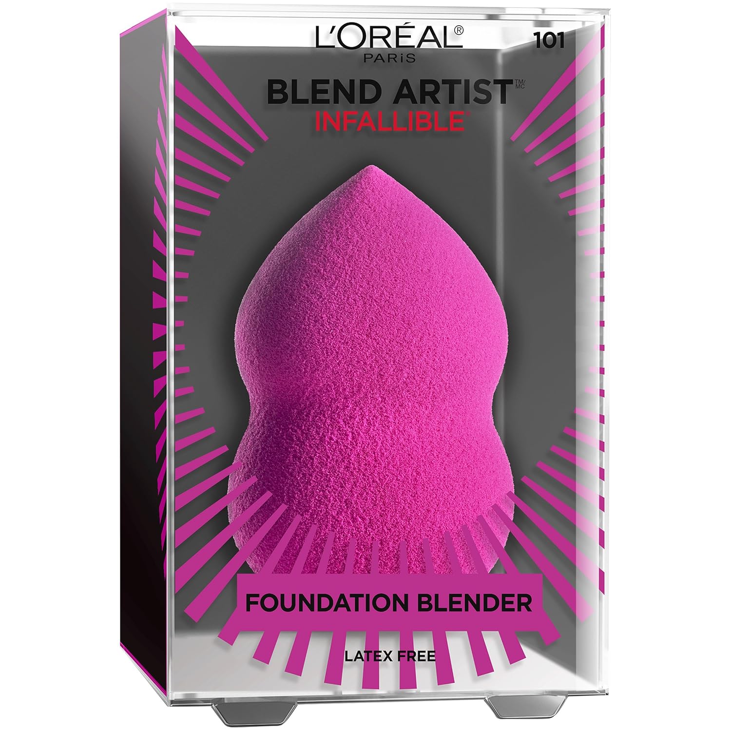 L'OrÃ©al Paris Makeup Infallible Blend Artist Makeup Blender Sponge, 0.8 oz